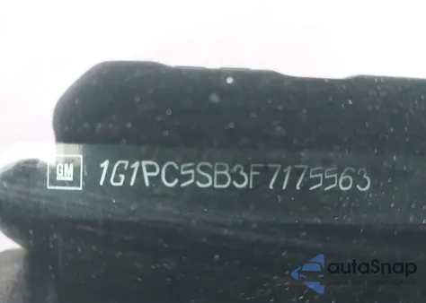 2015 Chevrolet Cruze 1Lt Auto из США, поврежденный, VIN 1G1PC5SB3F7175563